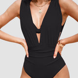 Valeria | Maillot de Baño Moldeador de Lujo con Escote en V Profundo