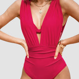 Valeria | Maillot de Baño Moldeador de Lujo con Escote en V Profundo