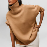 Eva - Suéter Cálido y Refinado con Cuello Alto