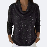 Sabela - Suéter Elegante con Detalles Brillantes