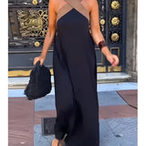 Esther | Vestido maxi con cuello halter