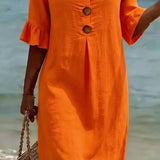 Trinidad | Vestido de Playa Ligero y Fluido