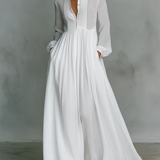 Carmen | Vestido Maxi con Botones Frontal Fluidos