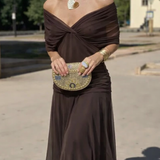 Regina | Vestido Maxi Fluido y Elegante