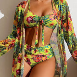 Isabella | Bikini con Falda Floral