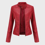 Romina | Chaqueta de Cuero Casual