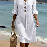 Lucía | Vestido de Playa Suelto y Cómodo
