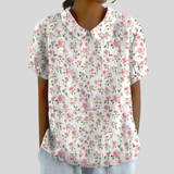 Valeria | Blusa Floral Delicada y Romántica