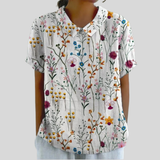 Elena | Blusa Floral Silvestre Elegante