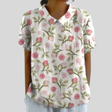 Carmen | Blusa Elegante con Rosas Delicadas