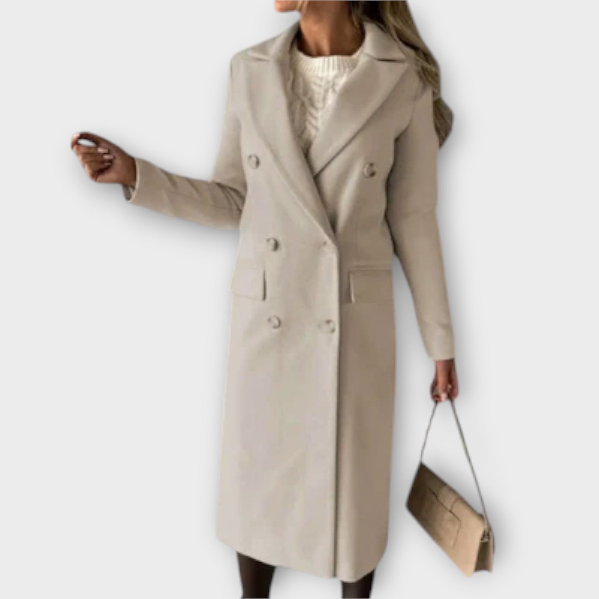 Judith - Abrigo de lana elegante