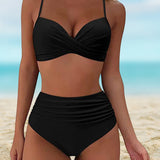 Valeria | Bikini Elegante de Cintura Alta