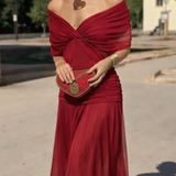 Regina | Vestido Maxi Fluido y Elegante