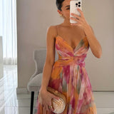 Giselle | Maxi vestido encantador con estampado floral