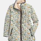 Isabella | Chaqueta Acolchada con Delicado Estampado Floral