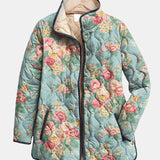 Lucía | Chaqueta Acolchada con Estampado Floral