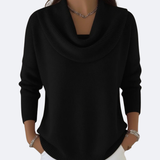 Paloma - Suéter con Cuello Ruffle Acogedor