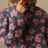 Lucia - Jersey Cálido con Flores