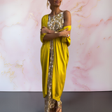 Melanie | Vestido elegante con chal