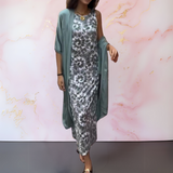 Melanie | Vestido elegante con chal