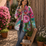 Sofía | Chaqueta Elegante con Estampado Floral