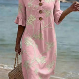 Amparo | Vestido de Playa Cómodo Floral
