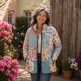 Rosa | Chaqueta Acolchada Floral