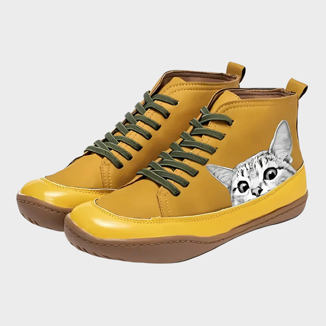 Mia |  Botines de Piel