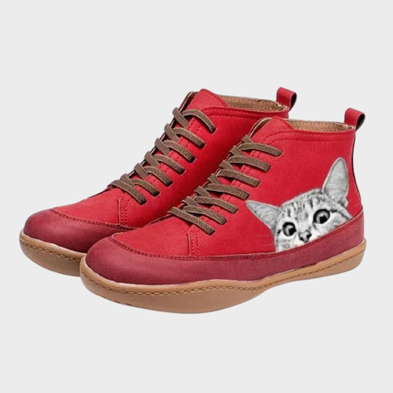 Mia |  Botines de Piel