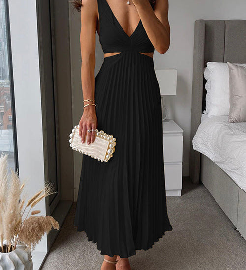 Vestido Belleza | Vestido Plisado de Ocasión