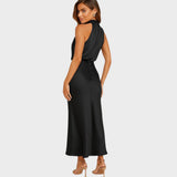 Chantal | Elegante Vestido de Satén