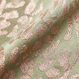 Elena | Vestido midi elegante con escote en V y estampado artístico
