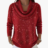 Sabela - Suéter Elegante con Detalles Brillantes