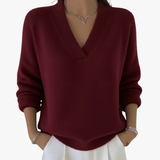 Jimena - Jersey Suave con Escote en V