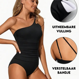 Lucía | Traje de Baño de Un Solo Hombro