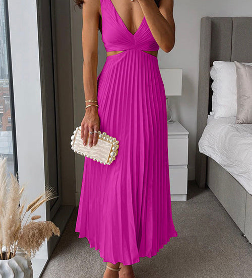 Vestido Belleza | Vestido Plisado de Ocasión