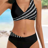 Paloma | Bikini Estampado en Tonos Cálidos