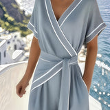 Adriana | Vestido de verano Santorini