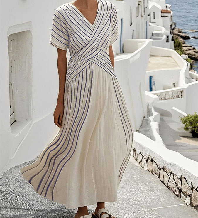 Vera | Vestido de verano Santorini