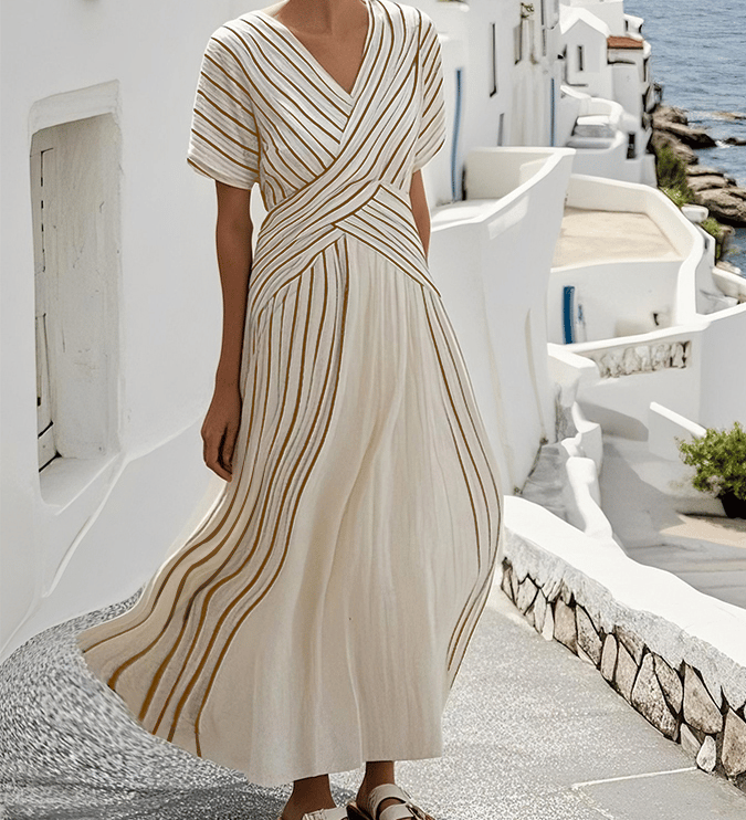 Vera | Vestido de verano Santorini