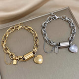 Pulsera Gruesa en Oro
