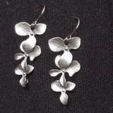Collar y Pendientes Pétalos de Plata