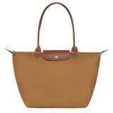 LONGCHAMP - Bolso tote grande Le Pliage, Camel