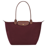 LONGCHAMP - Bolso tote grande Le Pliage, Burdeos