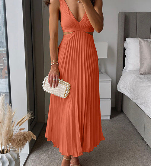 Vestido Belleza | Vestido Plisado de Ocasión