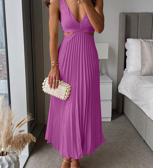Vestido Belleza | Vestido Plisado de Ocasión