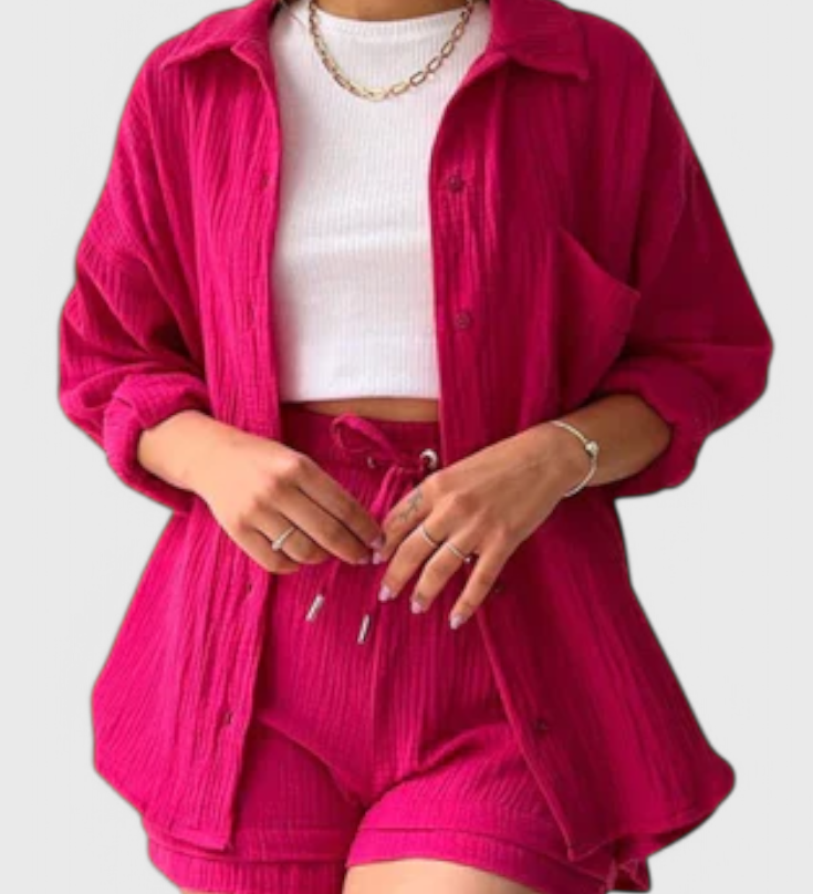 Xenia Conjunto de Collar Relajado