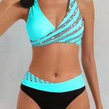 Paloma | Bikini Estampado en Tonos Cálidos
