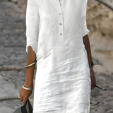 Adriana | Vestido Casual con Botones