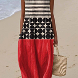 Candela | Vestido Midi a Rayas